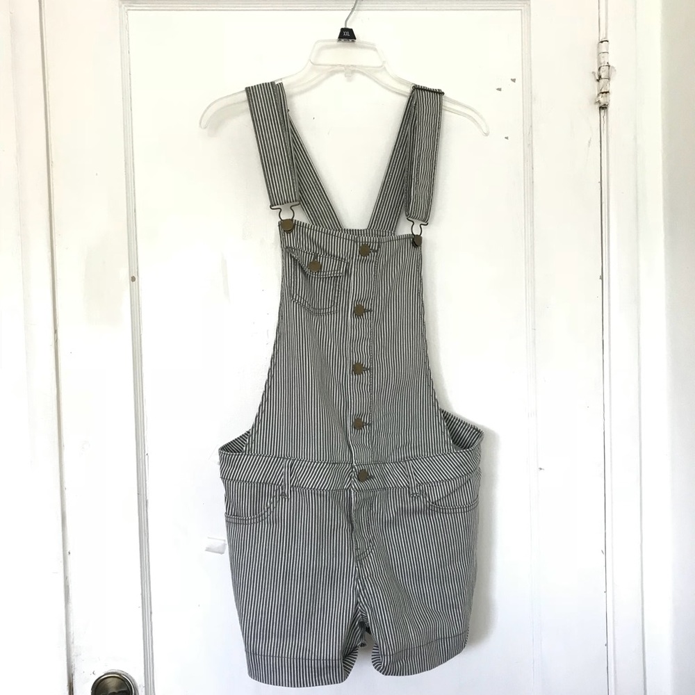 romper with button up straps